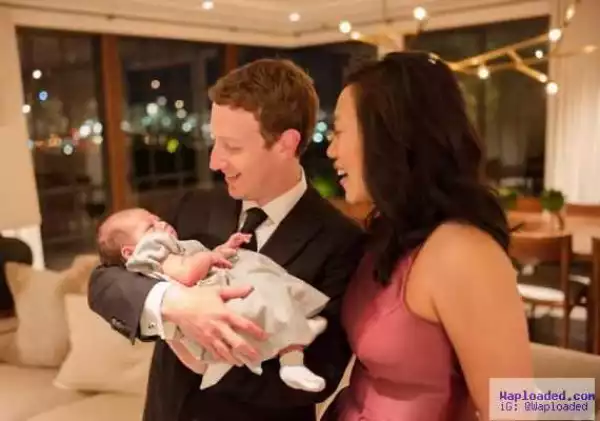 Mark Zuckerberg Shares Adorable Photo With His Wife And Daughter